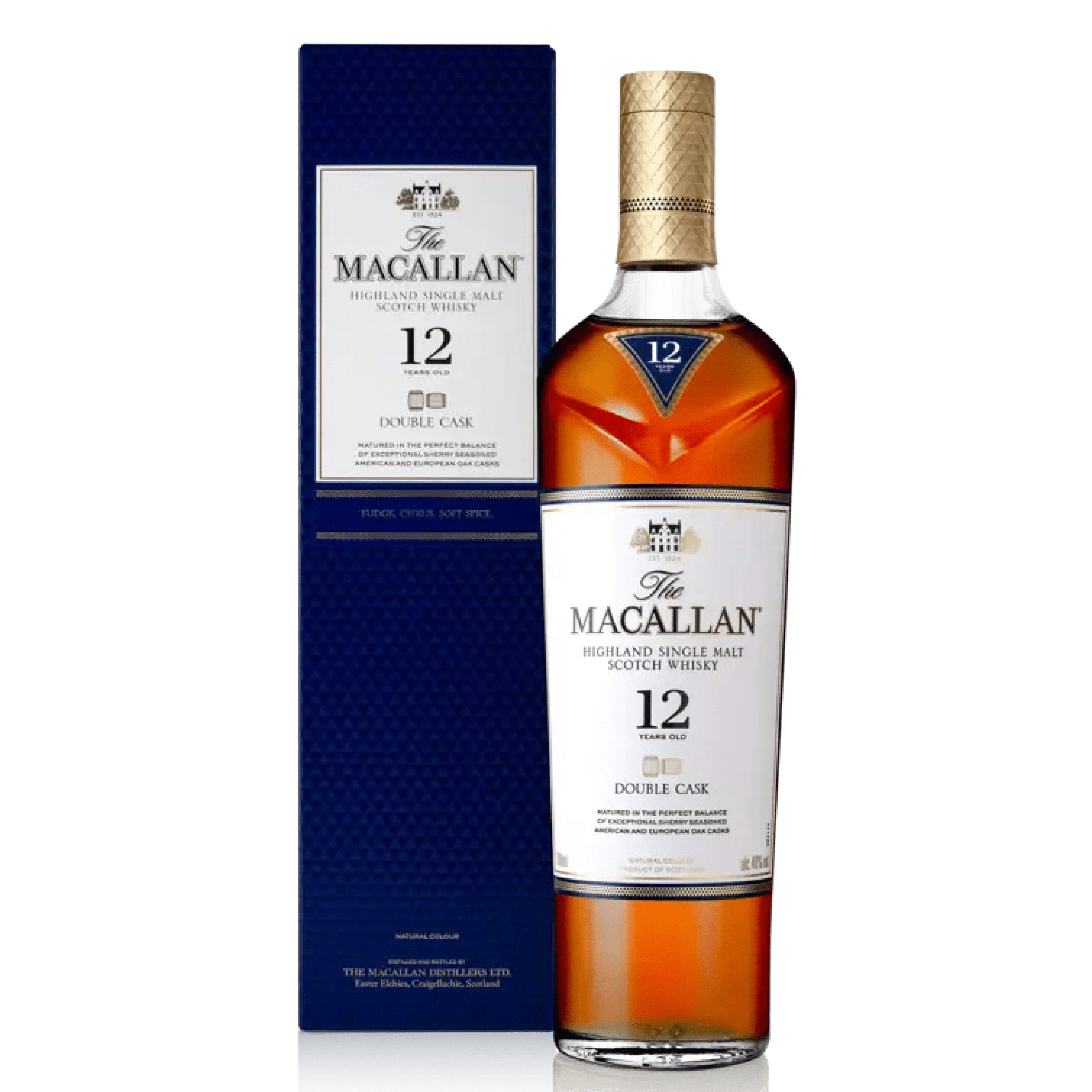 Macallan Double Cask 12 Year Old Single Malt Whisky 700mL - Whisky